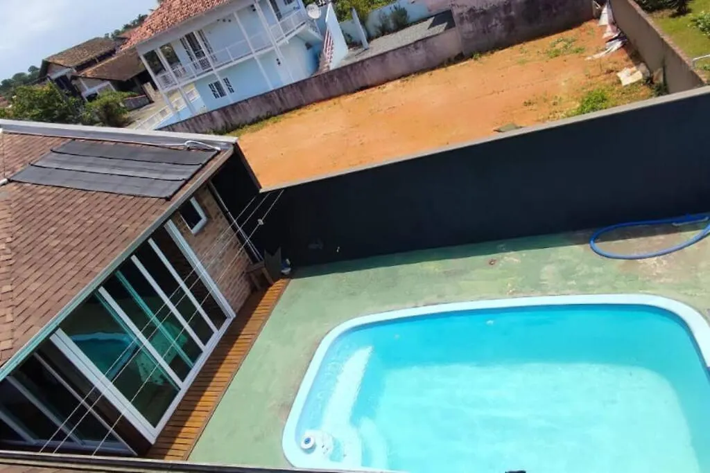 Deslumbrante Casa Frente Lagoa Balneario Barra do Sul 0*,